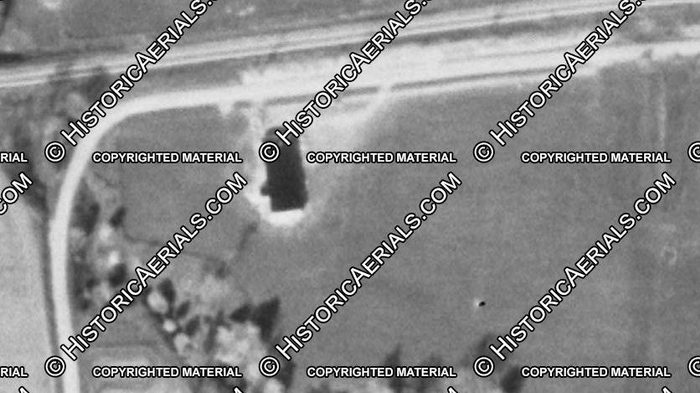 Spartan Lanes - 1954 Aerial (newer photo)